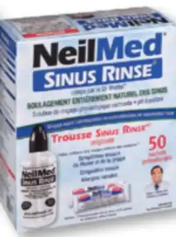 Familiprix NeilMed Sinus Rinse soothing saline nasal rinse packets 100un offer