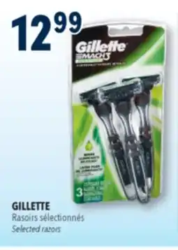 Familiprix GILLETTE, Selected razors offer
