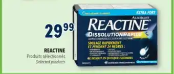 Familiprix REACTINE Selected products offer