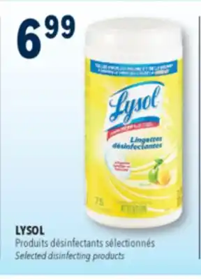Familiprix LYSOL, Selected disinfecting products offer
