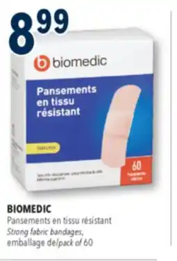 Familiprix BIOMEDIC, Strong fabric bandages, pack of 60 offer