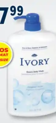 Familiprix IVORY, Mild and gentle body wash, 1,03 or Soap, 10 x 90 g offer