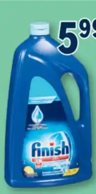 Familiprix FINISH Gel, Dishwasher detergent, 1,6 or Jet-Dry Rinse aid, 250 ml offer