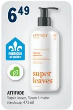 Familiprix ATTITUDE Super Leaves Hand soap, 473 ml offer