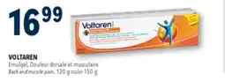 Familiprix Voltaren value size pain relieving gel for back & muscle pain 150g offer