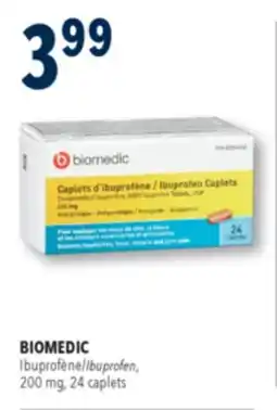 Familiprix BIOMEDIC, Ibuprofen, 200 mg, 24 caplets offer