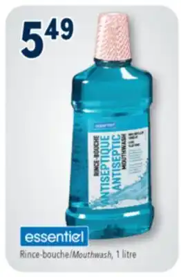 Familiprix ESSENTIEL, Mouthwash, 1 litre offer