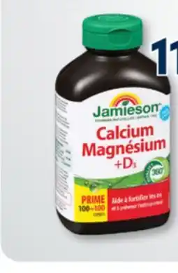 Familiprix Jamieson Calcium Magnesium + D3 caplets 200un offer
