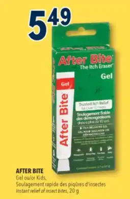 Familiprix After Bite The Itch Eraser instant relief gel 20g offer