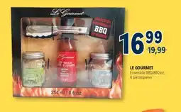 Familiprix LE GOURMET, BBQ kit, 4 pieces offer
