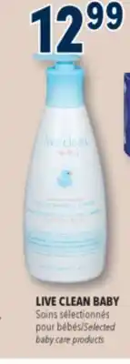 Familiprix LIVE CLEAN BABY, Selected baby care products offer