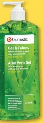 Familiprix BIOMEDIC, Aloe vera gel, 470 ml offer