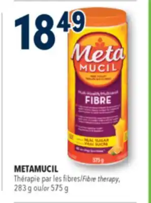 Familiprix METAMUCIL Fibre therapy offer