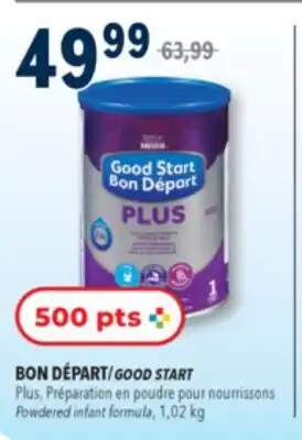 Familiprix GOOD START Plus, Powdered infant formula offer