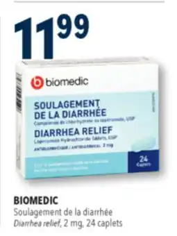 Familiprix BIOMEDIC Diarrhea relief offer