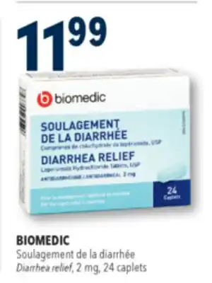 Familiprix BIOMEDIC Diarrhea relief offer