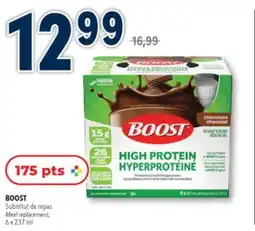 Familiprix Boost High Protein meal replacement Chocolate 6x237ml offer