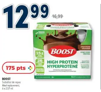 Familiprix Boost High Protein meal replacement Chocolate 6x237ml offer