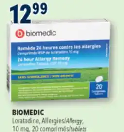 Familiprix BIOMEDIC Loratadine, Allergies offer