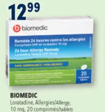 Familiprix BIOMEDIC Loratadine, Allergies offer