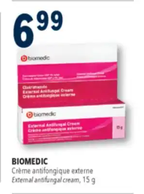 Familiprix Biomedic external antifungal cream 15g offer