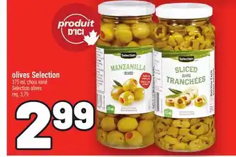 Metro OLIVES SELECTION | SELECTION OLIVES offer