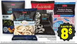 Metro CREVETTES OU FRUITS DE MER IRRÉSISTIBLE | IRRÉSISTIBLE SHRIMP OR SEAFOOD offer