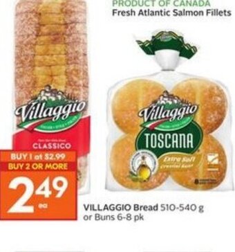 Safeway Villaggio bread offer