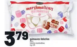 Metro GUIMAUVES SELECTION | SELECTION MARSHMALLLOWS offer