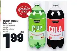 Metro BOISSON GAZEUSE SELECTION | SELECTION SOFT DRINK offer