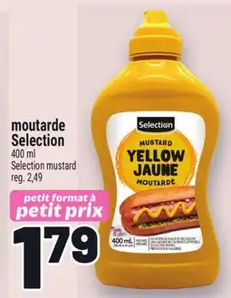 Metro MOUTARDE SELECTION | SELECTION MUSTARD offer