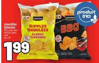 Metro CROUSTILLES SELECTION | SELECTION POTATO CHIPS offer