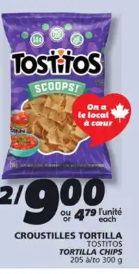 IGA TOSTITOS TORTILLA CHIPS offer