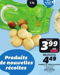 IGA COMPLIMENTS WHITE POTATOES offer