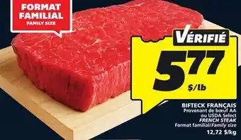 IGA FRENCH STEAK offer