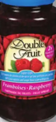IGA DOUBLE FRUIT JAM OR SPREAD offer