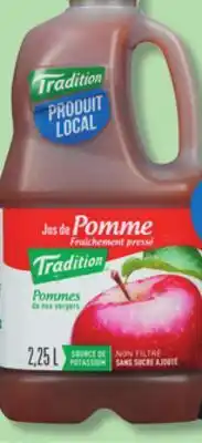 IGA TRADITION PLUS JUICE offer