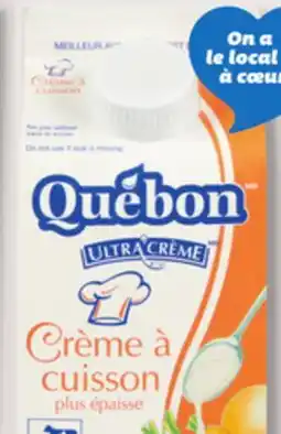 IGA QUÉBON ULTRA'CRÈME CREAM offer