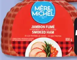 IGA MAPLE LEAF SMOKED HAM offer