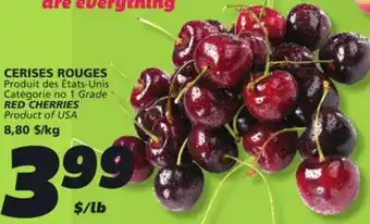 IGA RED CHERRIES offer