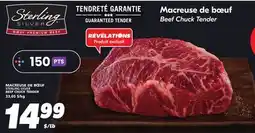 IGA STERLING SILVER BEEF CHUCK TENDER offer