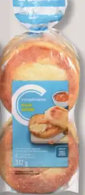 IGA COMPLIMENTS BAGELS, ENGLISH MUFFINS offer