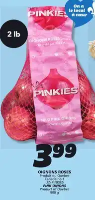 IGA LES PINKIES PINK ONIONS offer