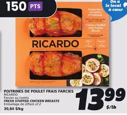 IGA RICARDO FRESH STUFFED CHICKEN BREASTS offer