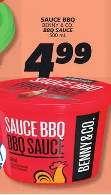 IGA BENNY & CO. BBQ SAUCE offer