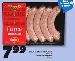 IGA FURCA FRESH SAUSAGES offer