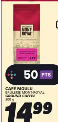 IGA BRÛLERIE MONT-ROYAL GROUND COFFEE offer