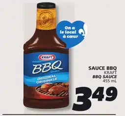 IGA KRAFT BBQ SAUCE offer