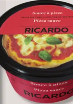 IGA RICARDO PIZZA OR PASTA SAUCE offer