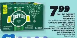 IGA MAISON PERRIER SPARKLING ITALIAN BEVERAGE, CARBONATED MINERAL OR SPRING WATER offer
